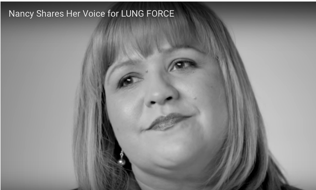 Nancy Vandespool, lung cancer survivor