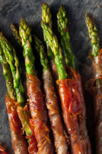 asparagus with bacon