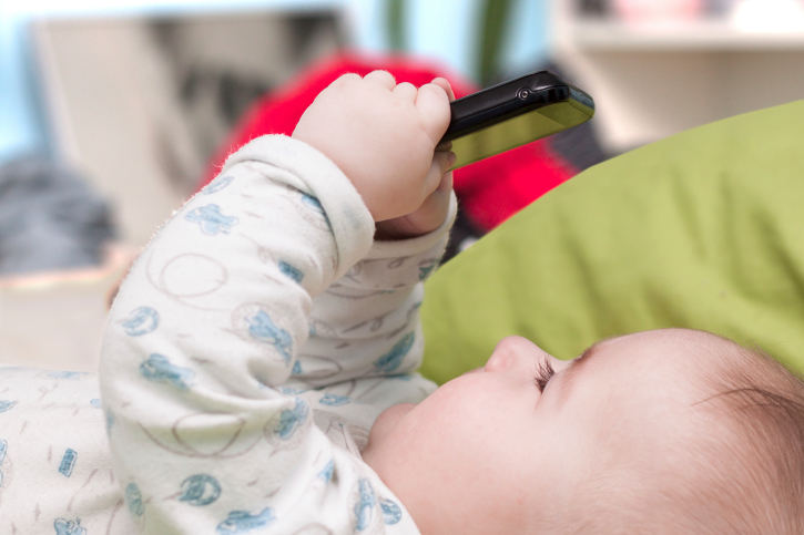 Babies Using Tech Baby Technology, Is It Safe? - Daily Vitamina