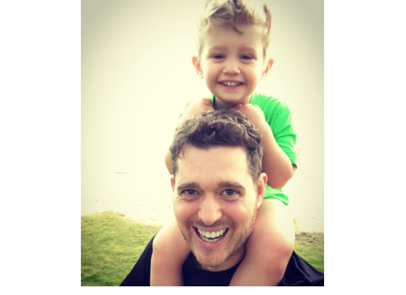 michael buble and son