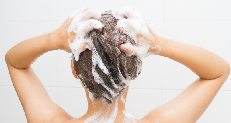 shampooing hair, hemp shampoo