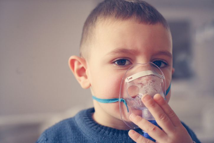 boy with asthma