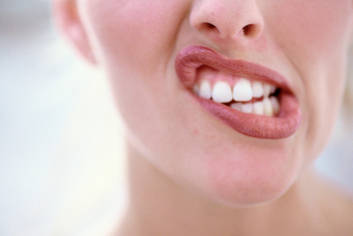 teeth of a woman