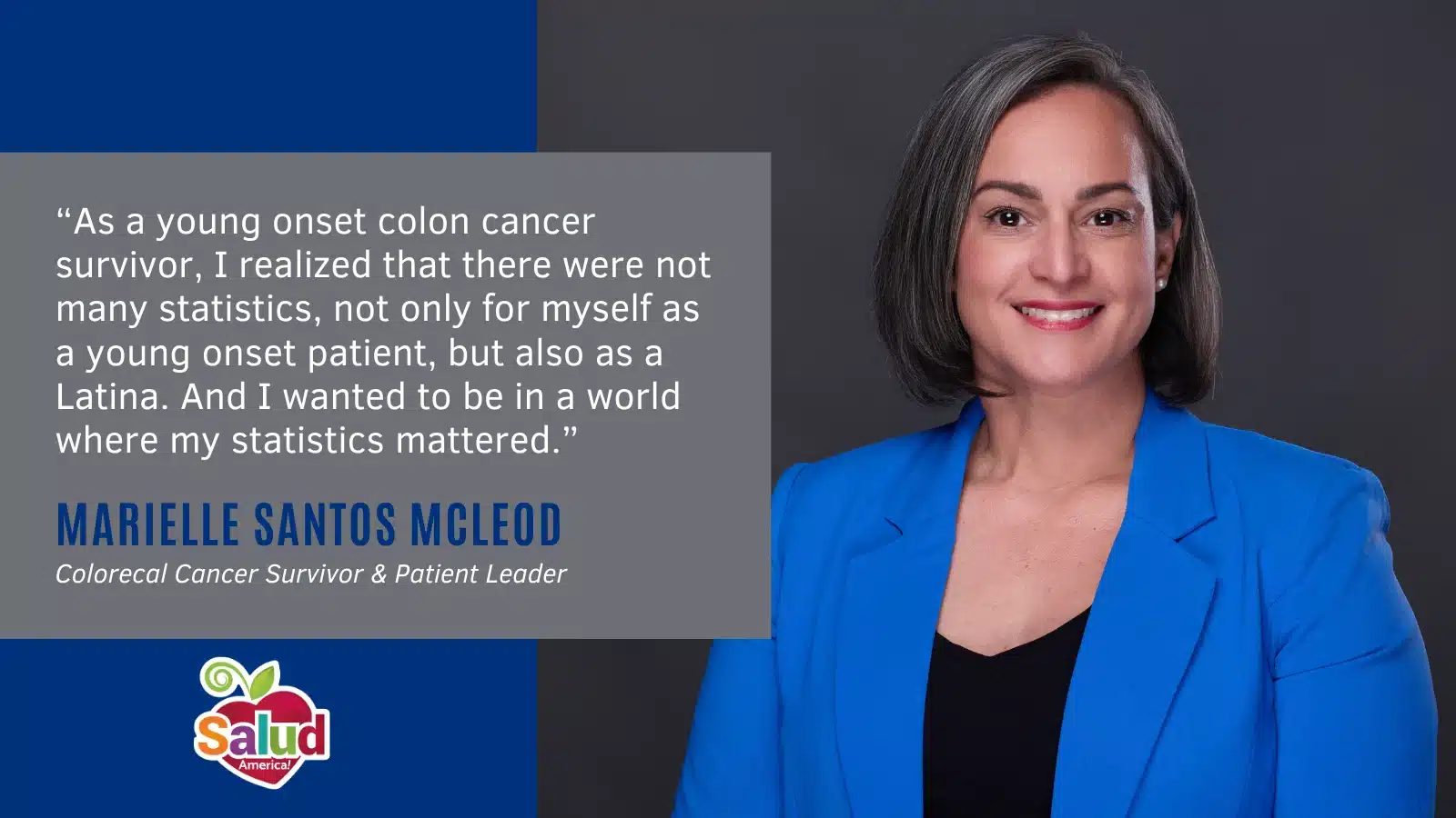 De diagnóstico a determinación: el viaje de una sobreviviente latina que convierte el cáncer de colon en una poderosa defensa del paciente