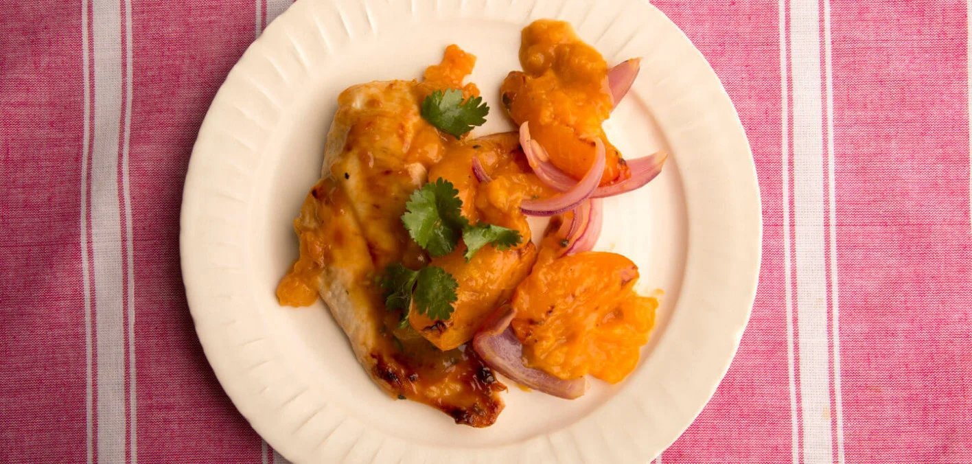 Receta Saludable: Pollo con Albaricoque